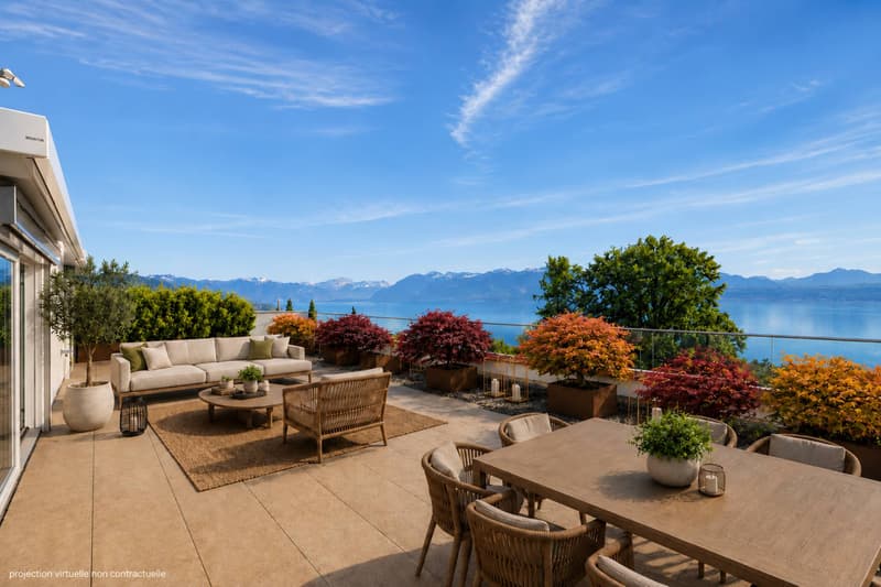 Exceptional attic with a magnificent view of the lake (2)