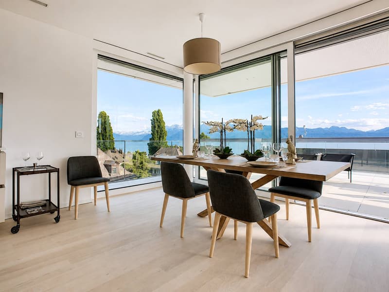 Attico contemporaneo con vasta terrazza a un attimo dal lago (3)