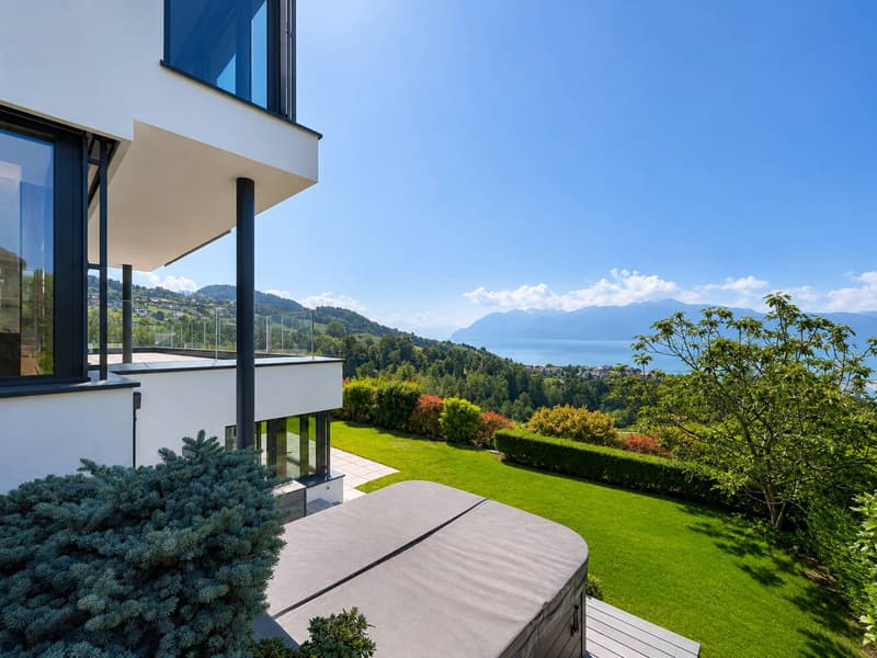 Proprietà contemporanea di 7 locali nel cuore di Lavaux (1)