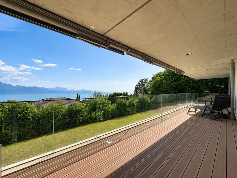 Contemporary apartment in the heart of Lavaux, with a panorama of Lake Geneva (4)