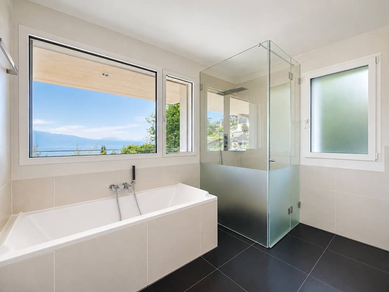 Contemporary apartment in the heart of Lavaux, with a panorama of Lake Geneva (7)