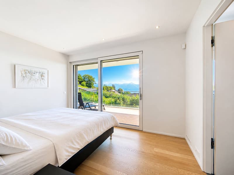 Contemporary apartment in the heart of Lavaux, with a panorama of Lake Geneva (6)