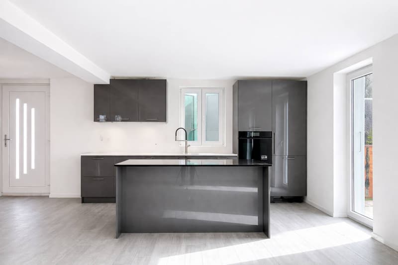 Four and a half room triplex - large garden and partial lake view (4)