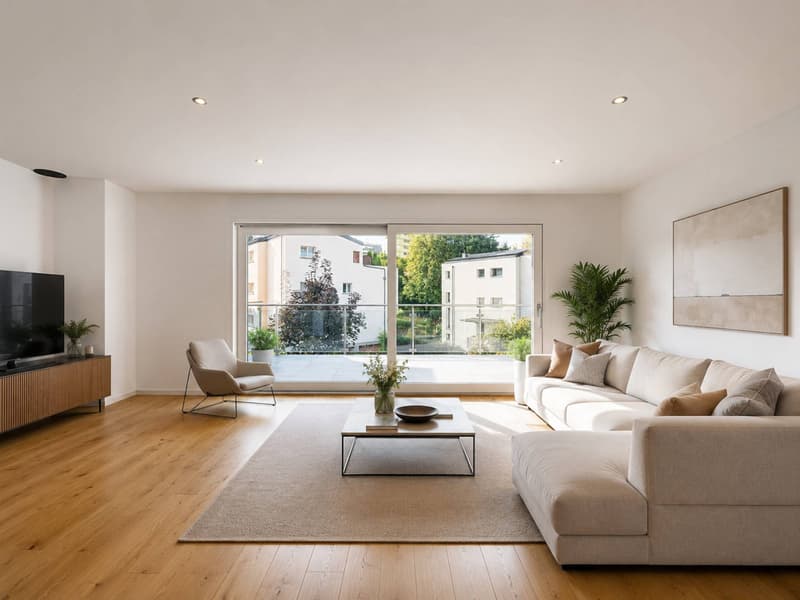 Wohnung mit 4.5 Zimmern Minergie mit 20 m² Balkon (4)