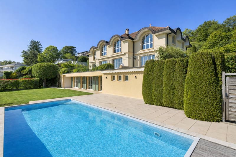 Exclusivité à Lutry Villa de maître de 420 m2 avec vue lac panoramique (9)