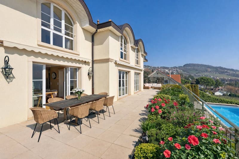 Exclusivité à Lutry Villa de maître de 420 m2 avec vue lac panoramique (6)