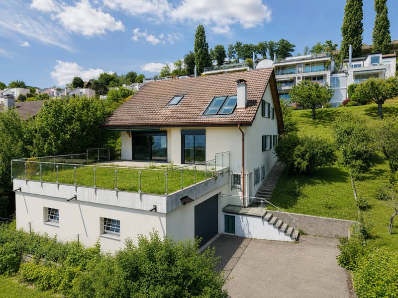 Villa individuelle de 6,5 pièces avec panorama sur le Léman et les Alpes (1)