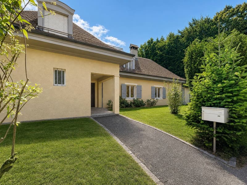 Propriété familiale d'exception, au cur d'un écrin de verdure lausannois (11)