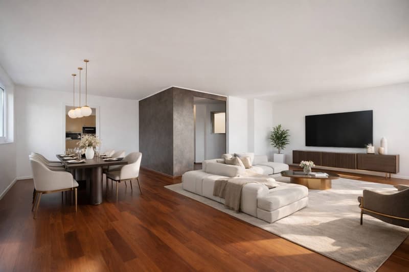 Appartement familial de 5.5 pièces avec vue sur le lac (1)