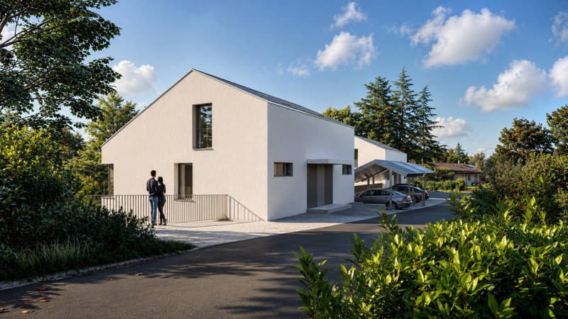 NEUF : Villa contemporaine dans un écrin de verdure (10)