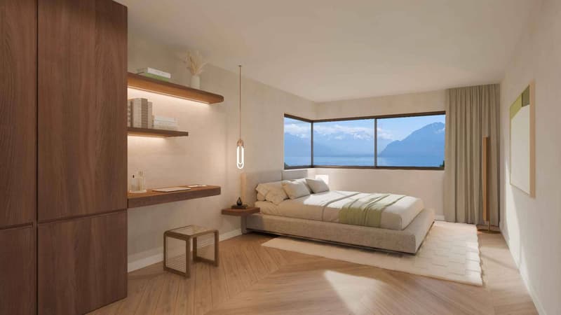Trois villas de standing sur plans avec vue sur le lac Villa A (6)