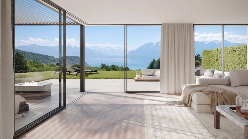 Trois villas de standing sur plans avec vue sur le lac Villa A (4)