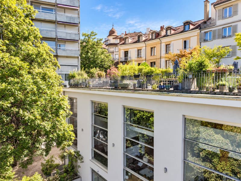 Opportunité rare : Loft avec rooftop au centre-ville (12)