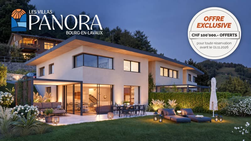 Trois villas de standing sur plans avec vue sur le lac Villa C (1)