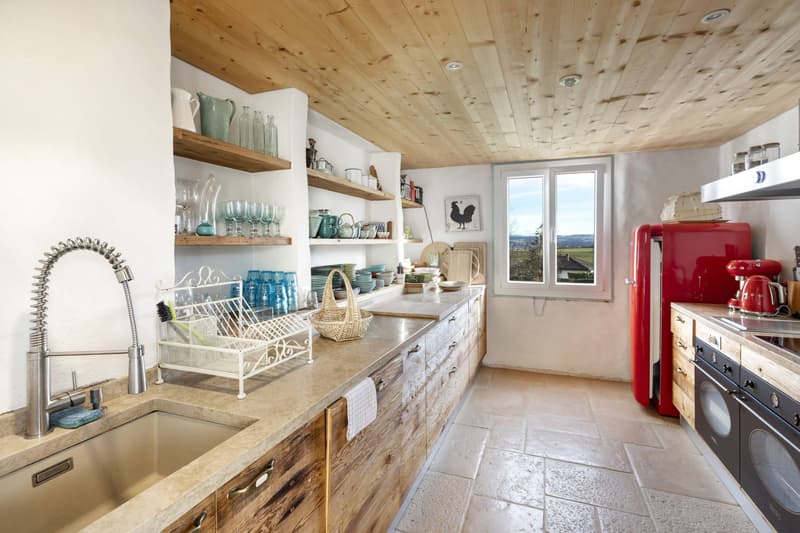 Beautiful village house with 3 apartments, terrace and garden (11)