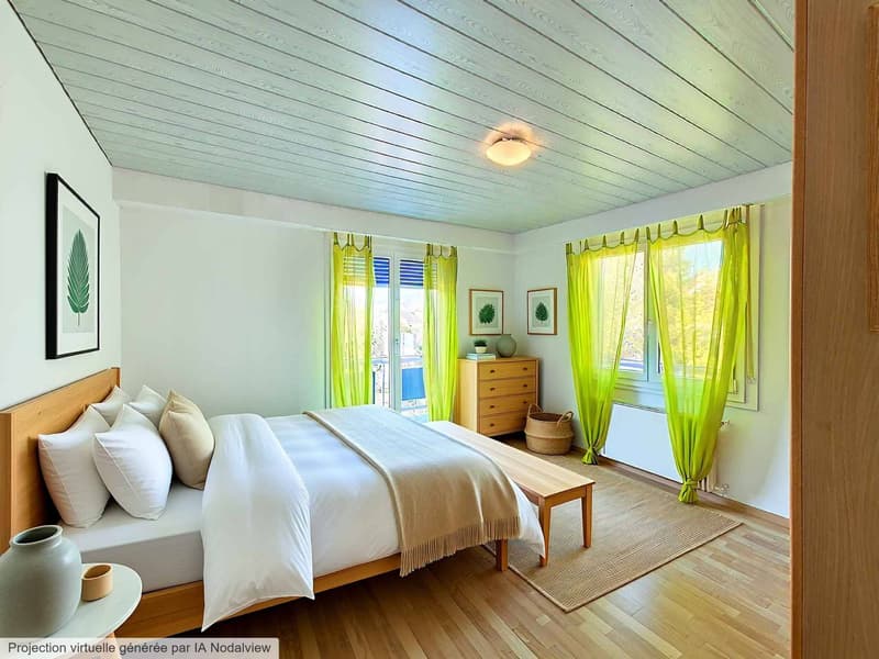Bright individual house in a green setting (6)