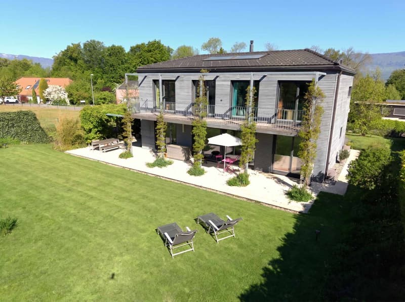 Contemporary Minergie Villa in a Privileged Environment (11)