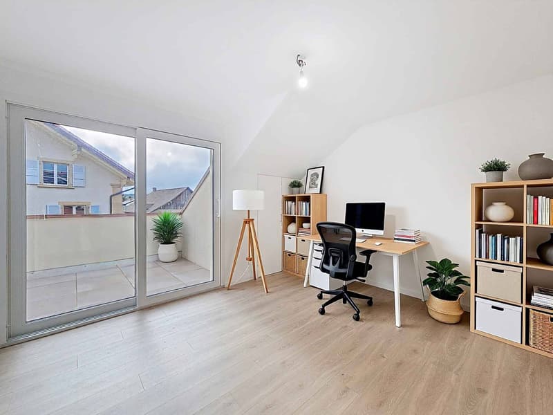 Logement de 4.5 pièces au dernier étage avec vue dégagée (6)