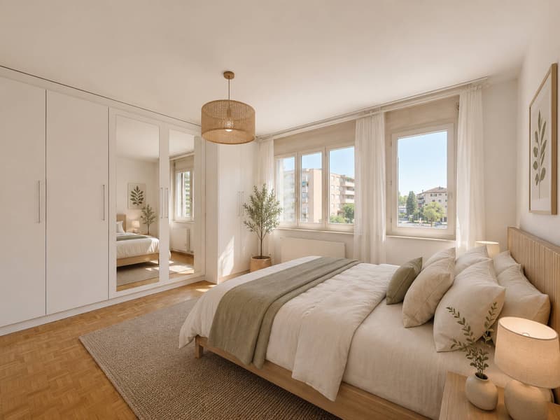 Elegantes 4.5-Zimmer-Familienapartment mit Kamin und Loggia (7)