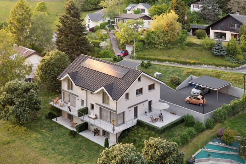 NEW VILLA: A privileged living environment between lake and mountains! (3)