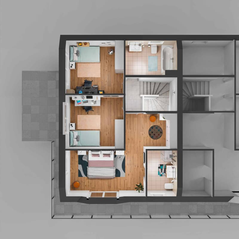 NEW VILLA: A privileged living environment between lake and mountains! (12)