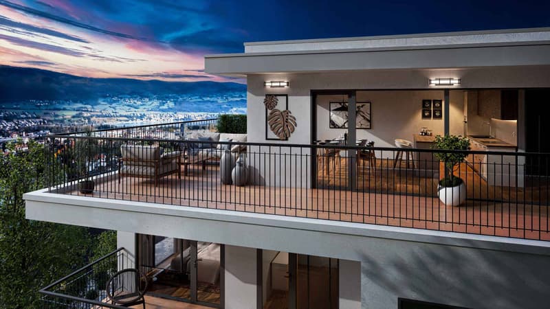 Superbe appartement de 4.5 pièces avec jardin (4)