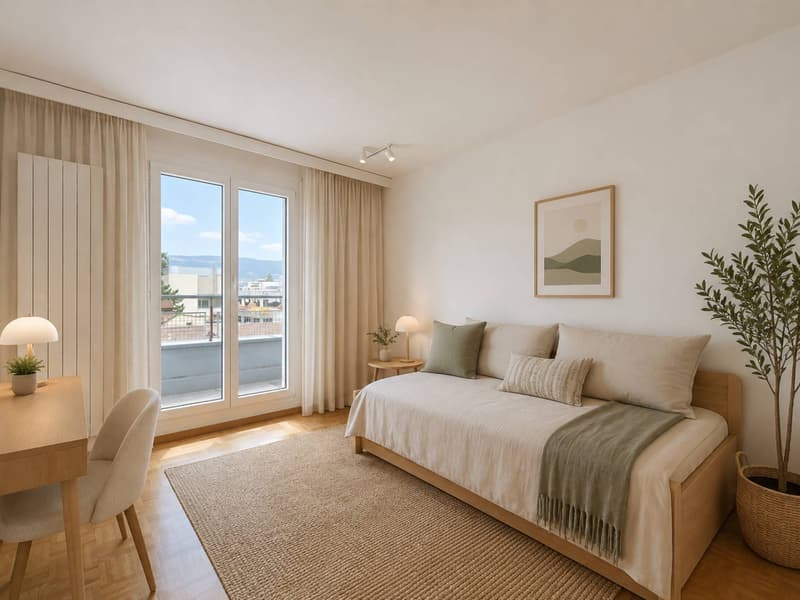 Élégant appartement de 4,5 pièces avec deux balcons au cur d'Yverdon-les-Bains (5)