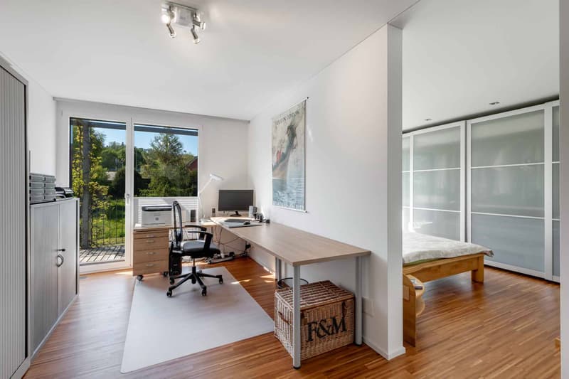 VILLA CONTEMPORAINE MINERGIE DANS UN ENVIRONNEMENT PRIVILÉGIÉ (8)