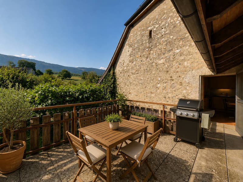Maison villageoise avec deux appartements au cur de Rances (10)