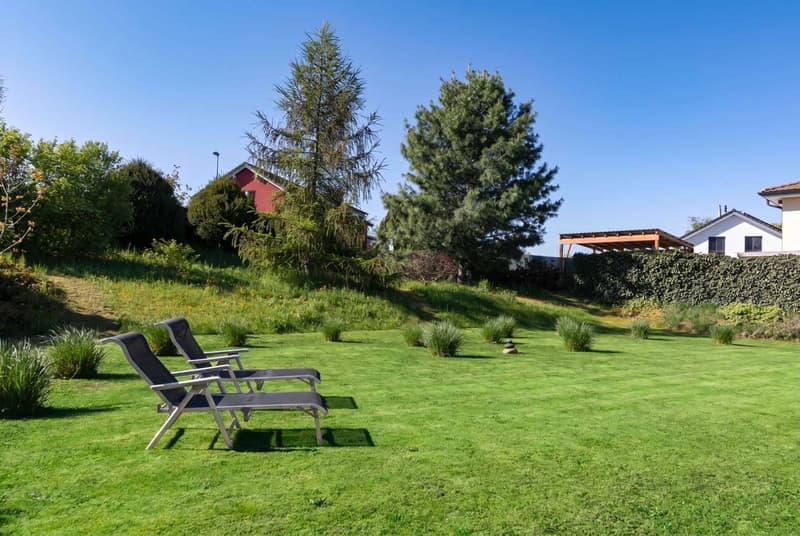 VILLA CONTEMPORAINE MINERGIE DANS UN ENVIRONNEMENT PRIVILÉGIÉ (4)