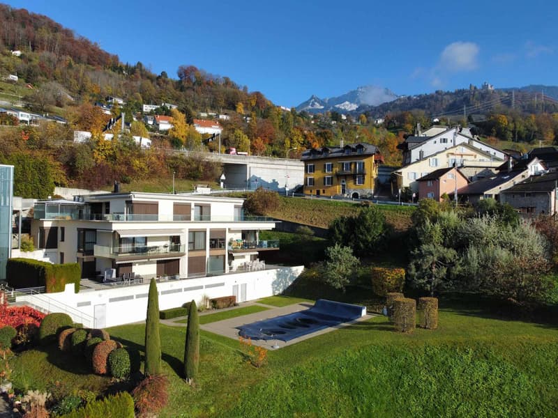 Raro! Appartamento di 5.5 locali con vista superba sul lago (11)