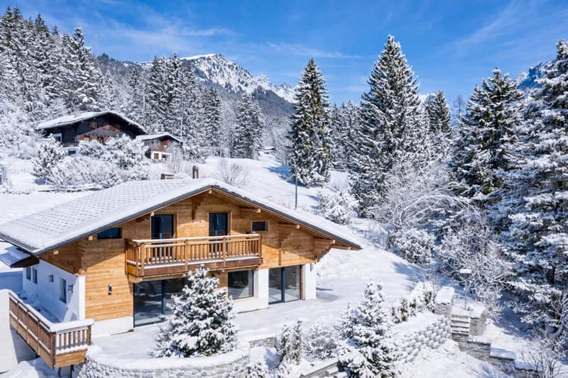 Exceptional chalet with panoramic view of the Dents du Midi (1)
