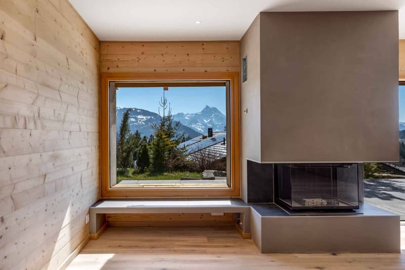 Exceptional chalet with panoramic views of the Dents du Midi (3)