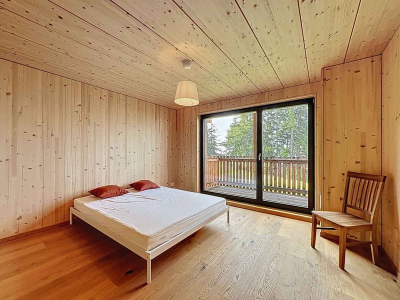 Chalet contemporaneo con vista libera sulle montagne (5)