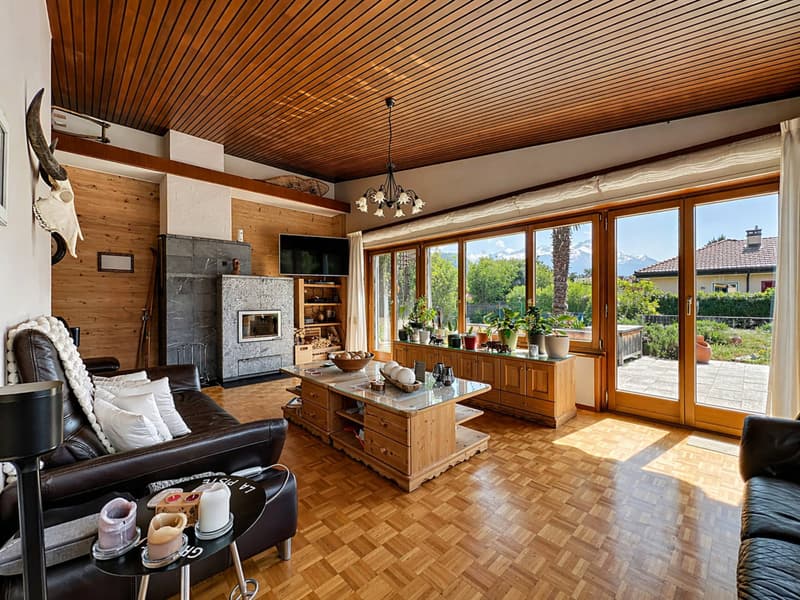 Beautiful and large villa with breathtaking views of the Dents du Midi (2)
