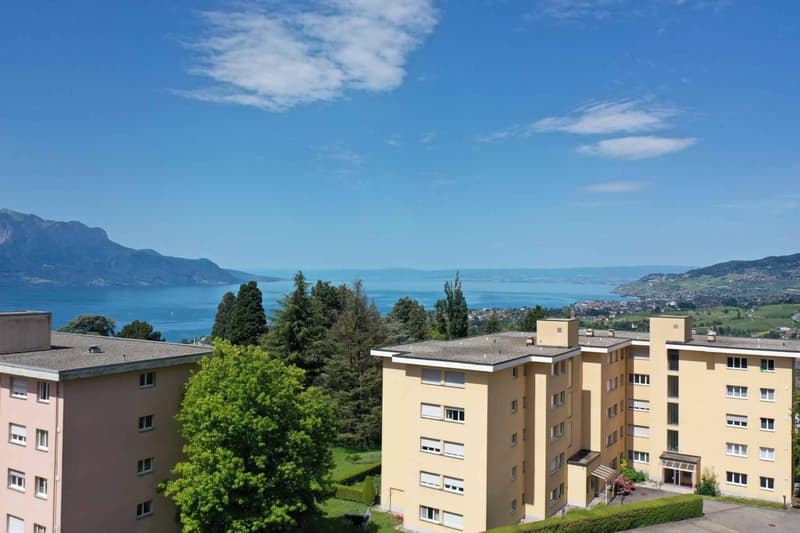 Au dernier étage, appartement de 3.5 pièces avec vue lac (1)