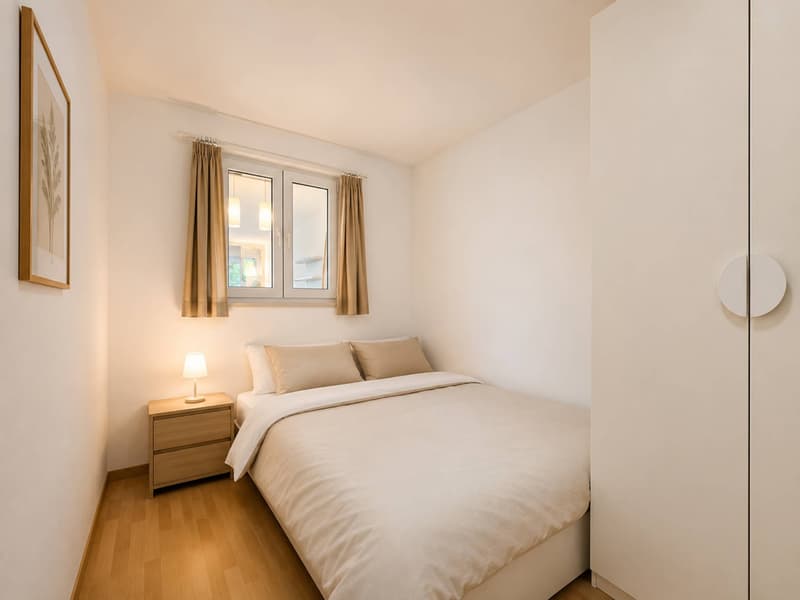 Apartment with 3.5 rooms, terrace, garden and lake view (6)