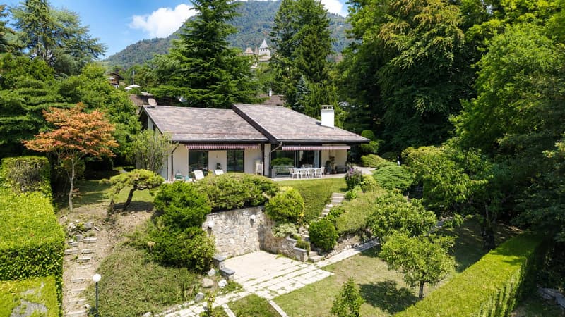Villa exceptionnelle avec vue sur le lac et les Alpes dans un cadre préservé (2)