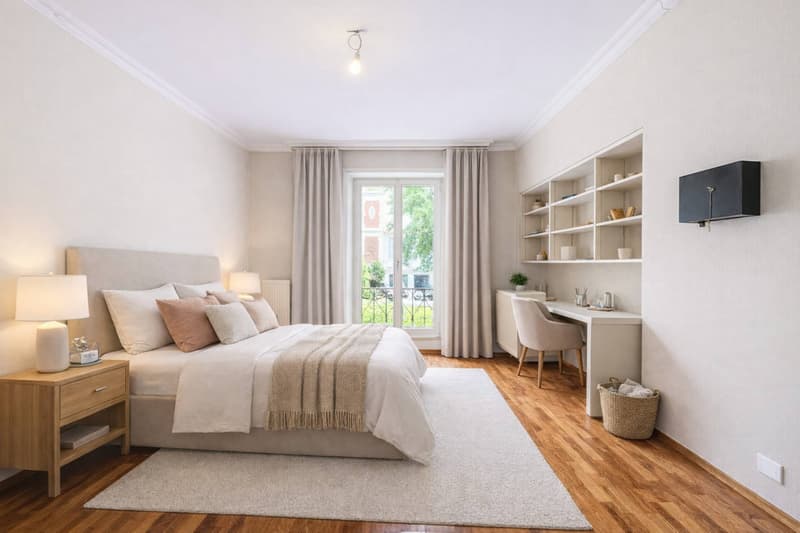 Magnifique appartement de 5.5 pièces, pieds dans l'eau ! Résidence prestigieuse ! (6)