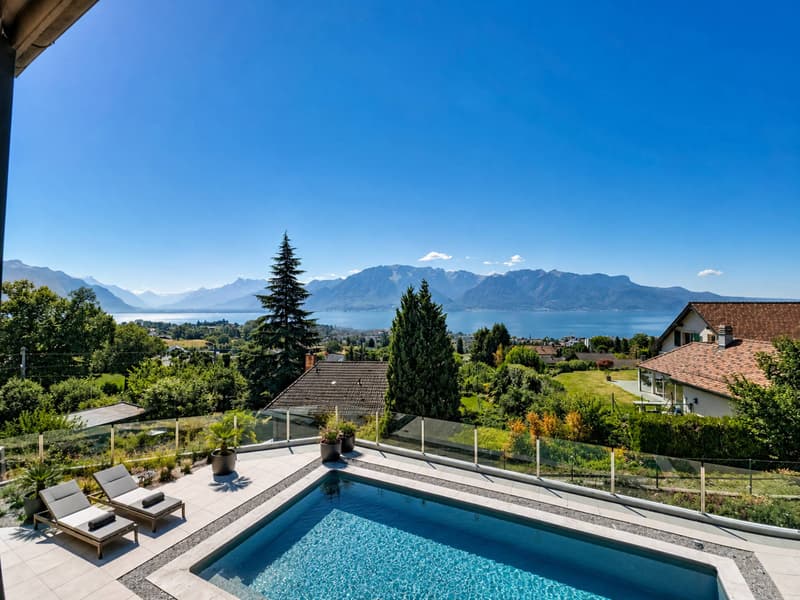 Neuf ! Villa individuelle avec piscine et magnifique vue sur le lac (10)
