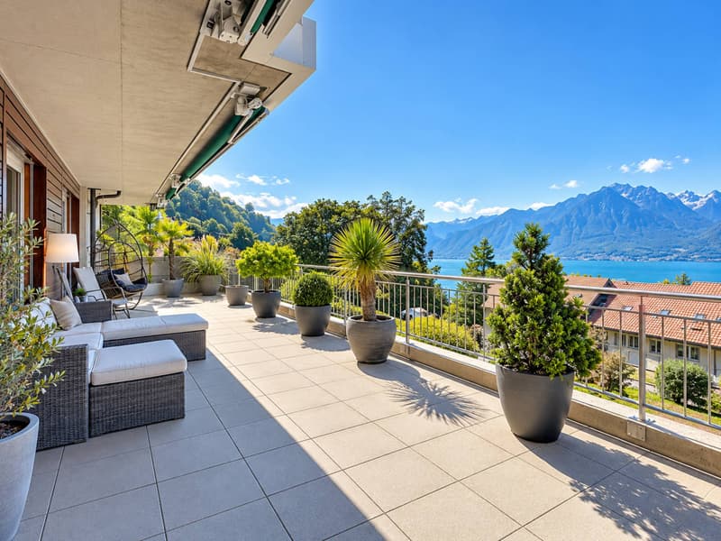 Superbe 3.5 pièces avec grande terrasse et vue lac imprenable (3)