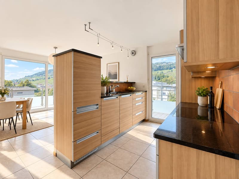 Spacieux Appartement de 4,5 pièces dans un environnement calme et verdoyant (12)