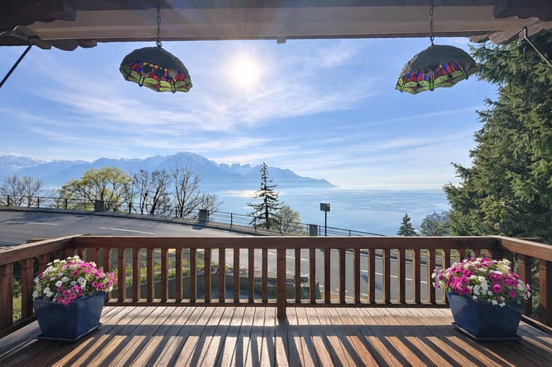 Propriété de charme dominant Montreux avec vue imprenable sur le lac (9)