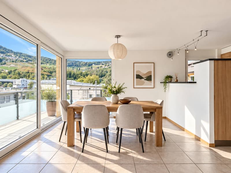 Spacieux Appartement de 4,5 pièces dans un environnement calme et verdoyant (7)
