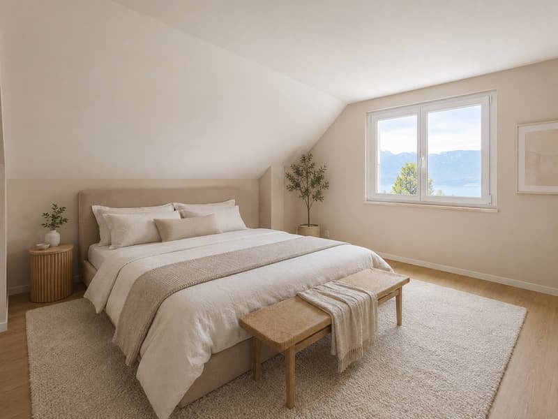 Neuf ! Villa individuelle avec piscine et magnifique vue sur le lac (13)