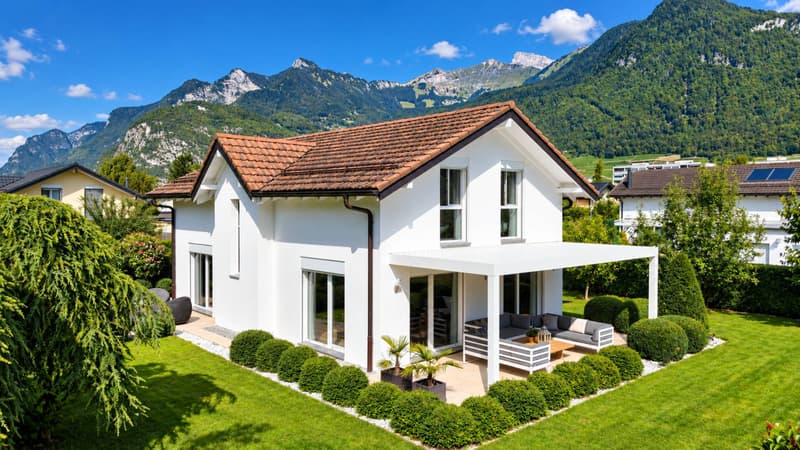 Maison individuelle de 5,5 pièces avec vue imprenable sur les dents du midi (8)