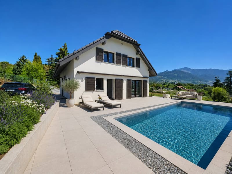 Neuf ! Villa individuelle avec piscine et magnifique vue sur le lac (5)