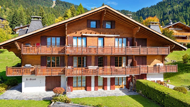 Villars-sur-Ollon | Appartement en duplex avec vue panoramique et accès direct aux pistes (1)