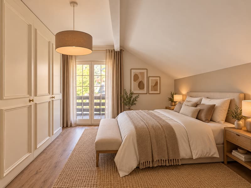 En exclusivité ! Attique de 5,5 pièces avec vue lac et montagnes (11)