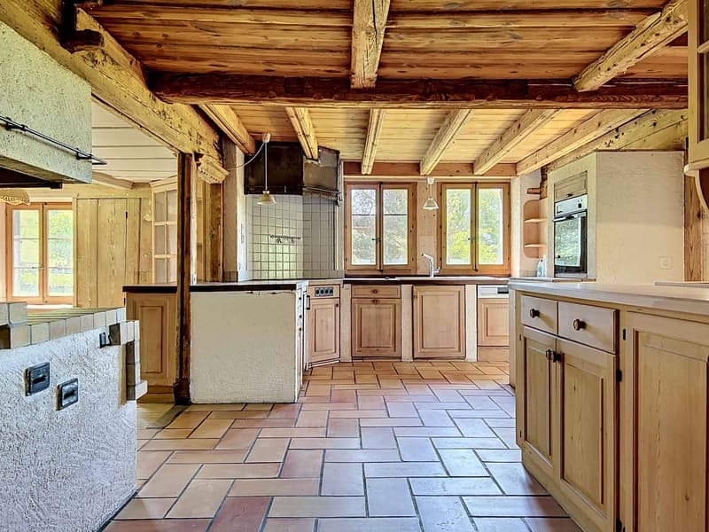 Charming 7-room farm to renovate, peaceful environment with outbuildings (5)